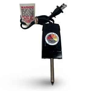 Dazey P-500 Temperature Control Power Cord Probe 1650W Electric Skillet Fryer